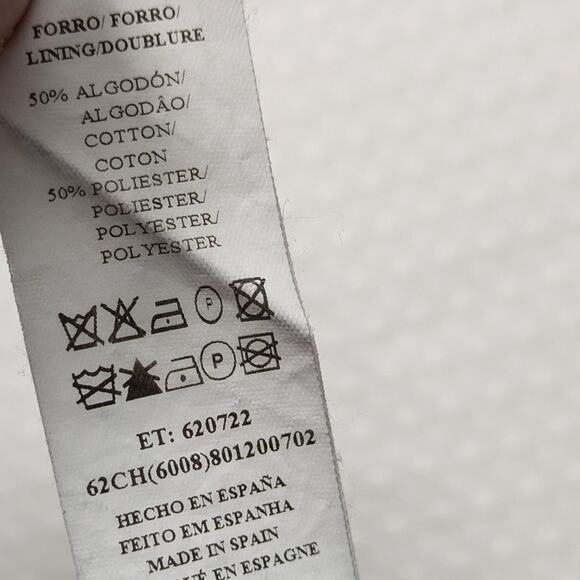 Carolina Herrera Pants 38x27 Mens Gray Wool Dress Slacks Made In Spain Flawed - Picture 5 of 6